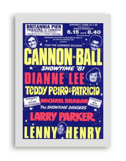 Cannon & Ball show poster